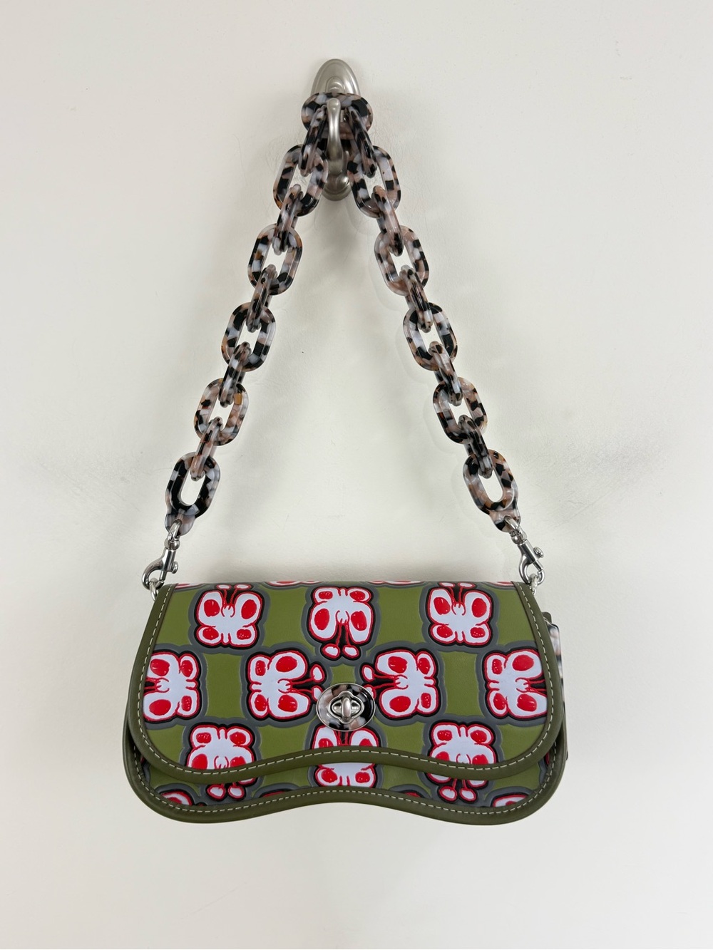 Coachtopia Butterfly Wavy Dinky Bag